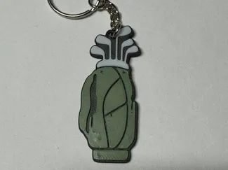 golf bag keychain