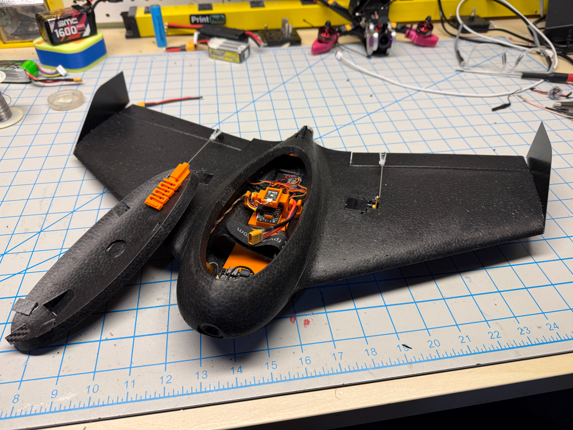 Flik parts - Complete set for FlyingRC F405 wing