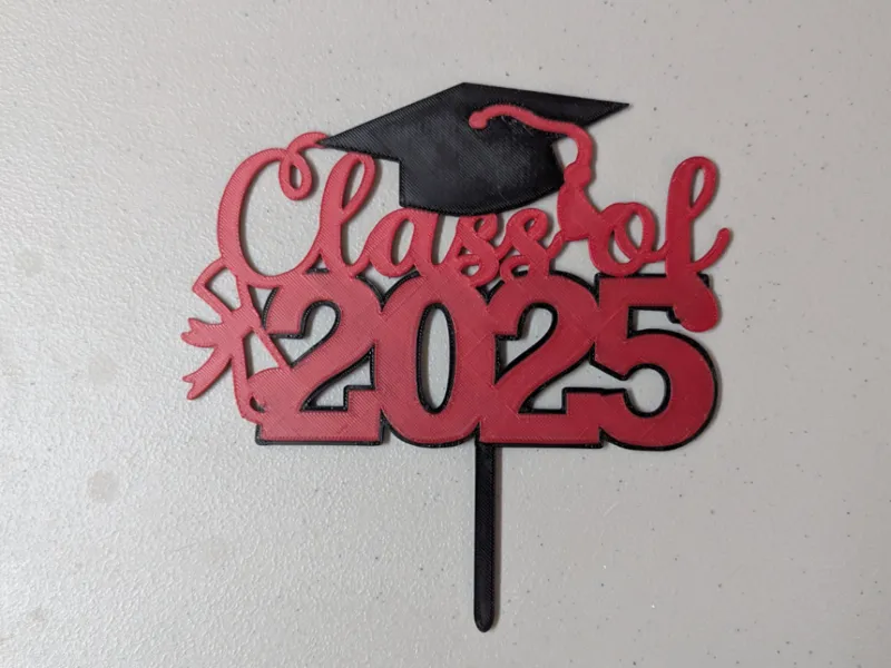 Class of 2025 Cake Topper