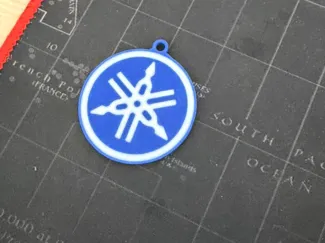 Yamaha 3D Keychain (Dual-Color / AMS Ready)