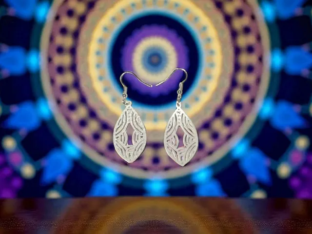 Mandala drop v2 earrings