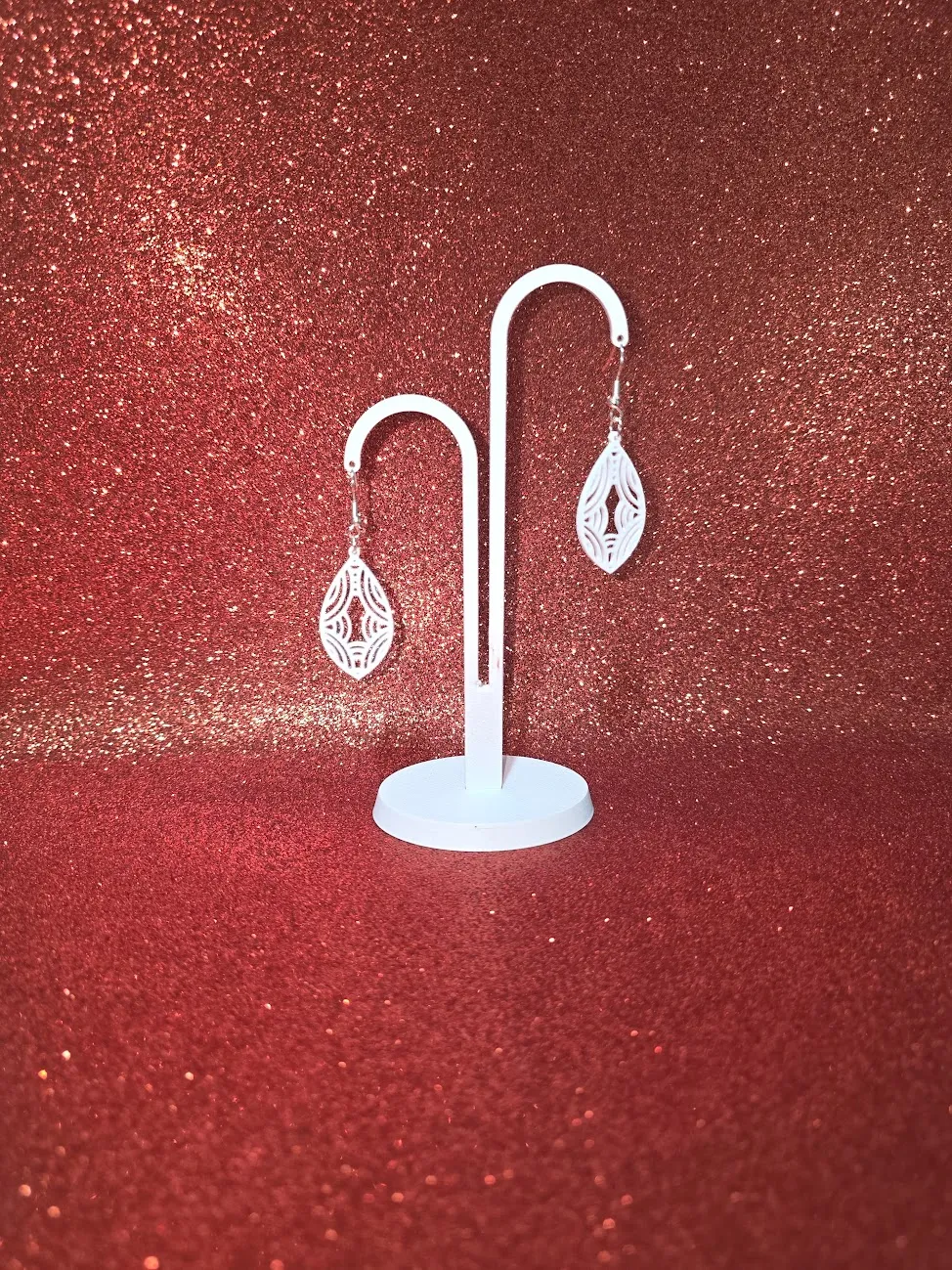 Mandala drop v2 earrings view 3