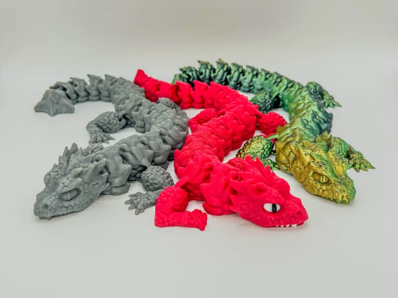 Articulated Stone Dragon