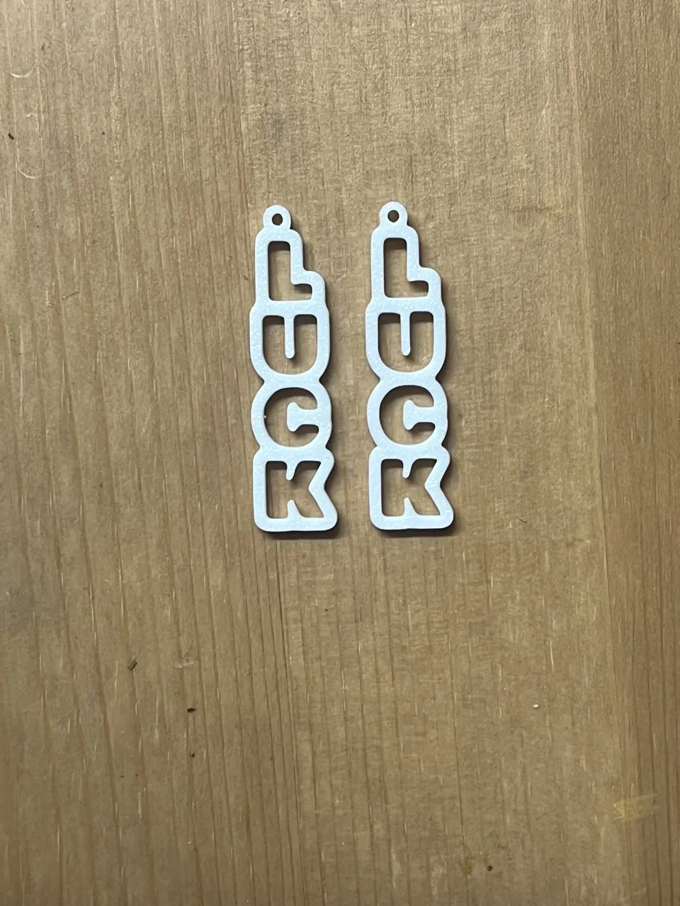 luck earrings view 2