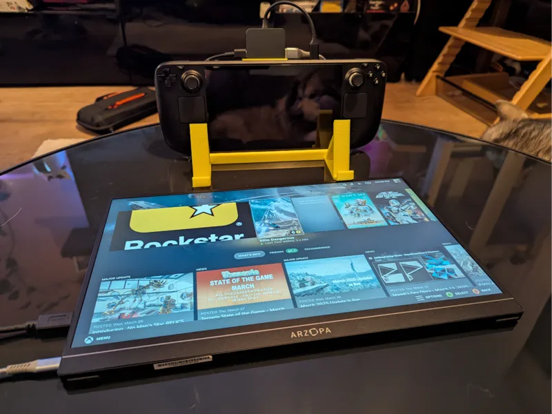 Ultimate Steam Deck Command Center Stand