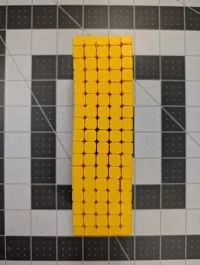 No Text, 1 Color, Variable Layer (0.2mm), 1W, 0% Inf