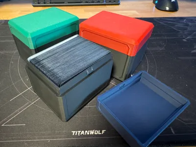 Deckbox Magic the Gathering sleeved Cards