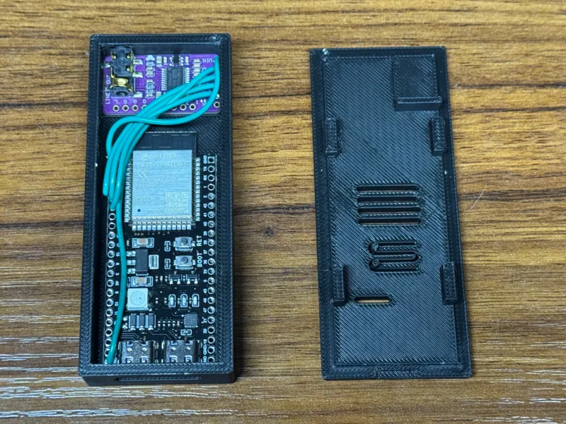 ESP32-S3-WROOM-1 + PCM5102 case for Squeezelite