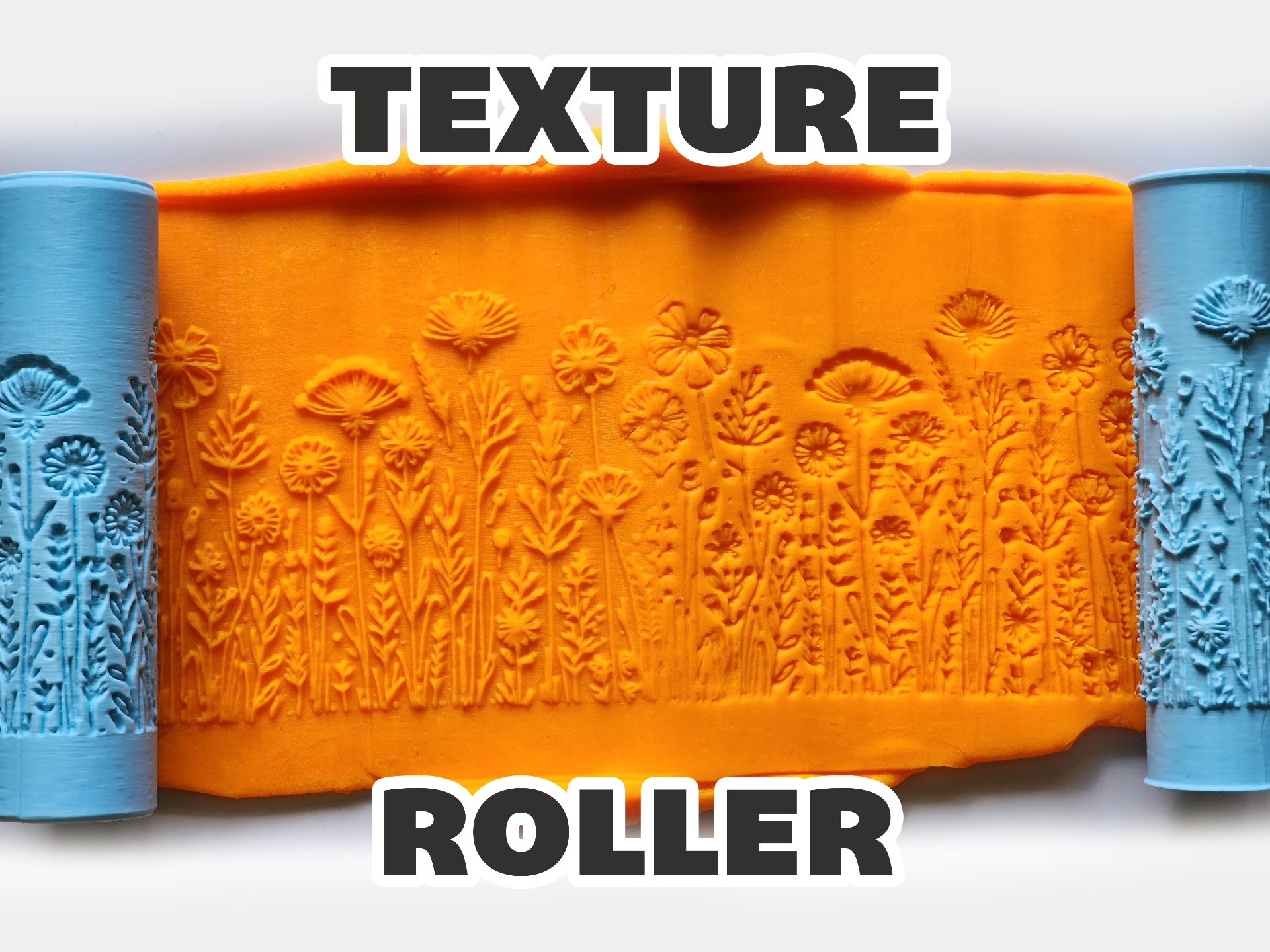 Texture Roller V321 | Wildflowers