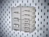 2 & 3 drawers - no labels