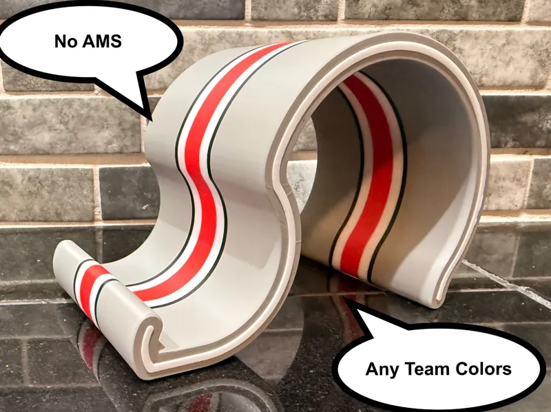 Football Helmet Phone Stand (all team colors)