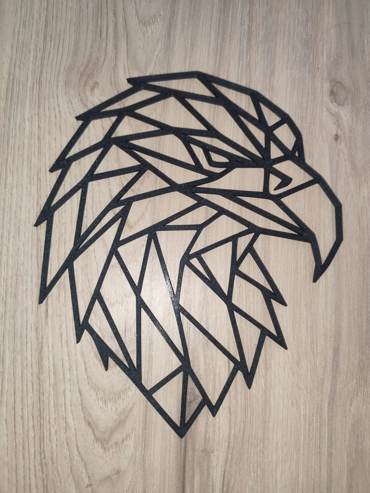 EAGLE GEOMETRY ART | Low Poly Wall Art | view 3