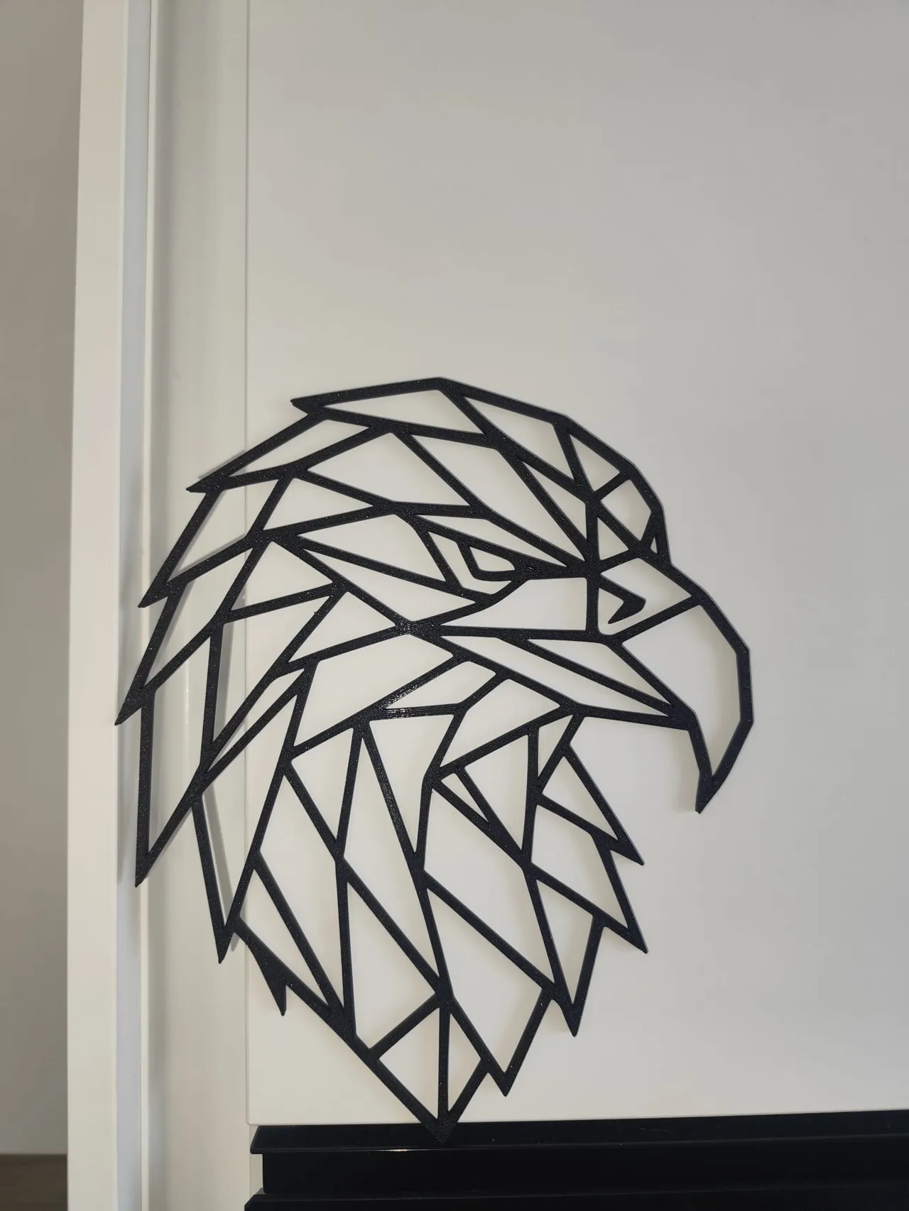 EAGLE GEOMETRY ART | Low Poly Wall Art | view 4