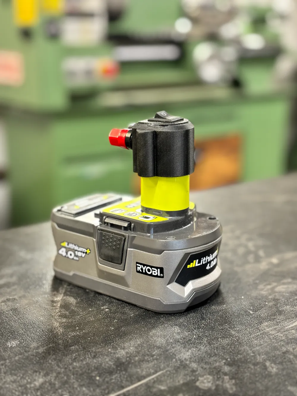 Ryobi Battery Connector Remixed by Exotech MakerWorld