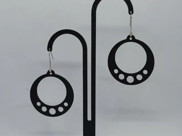 Pendientes Minimal Moon