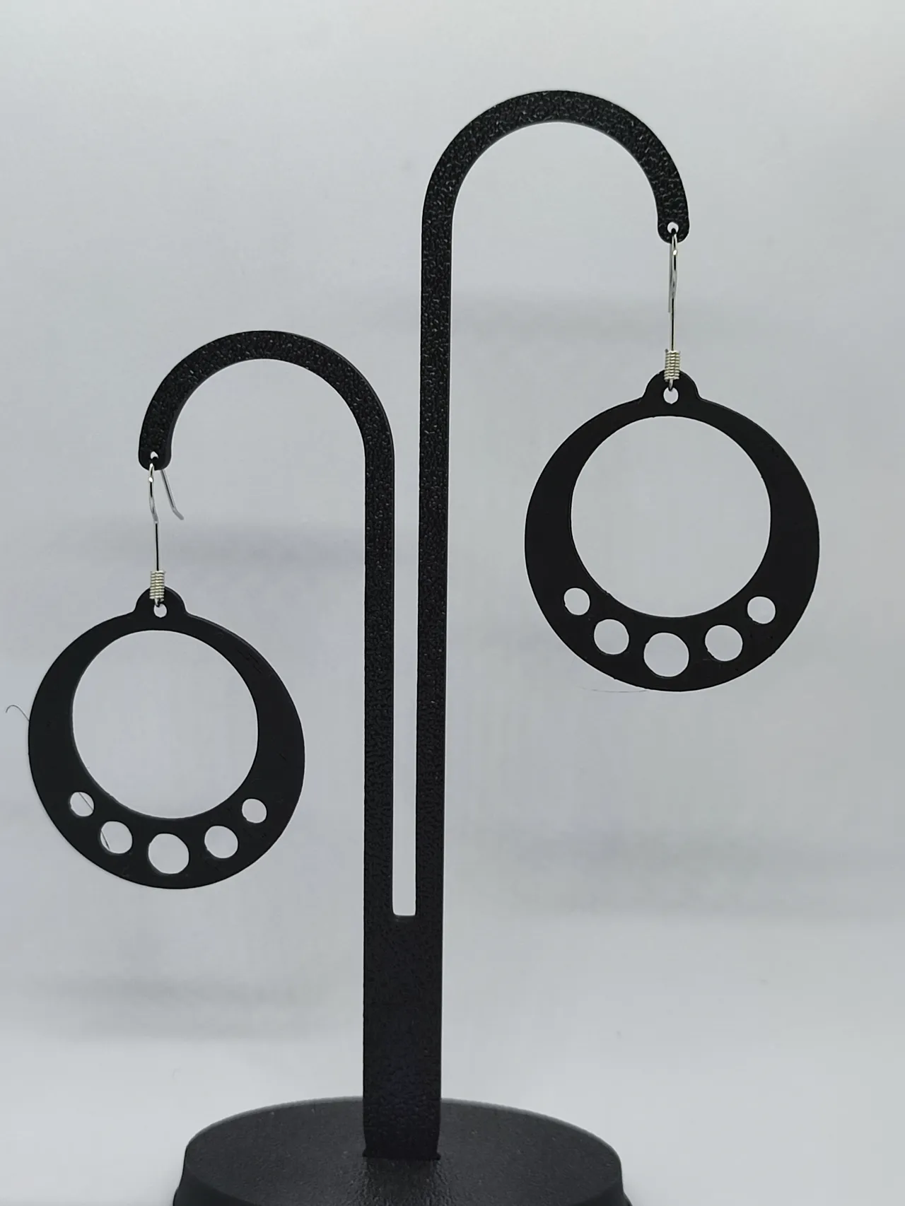 Pendientes Minimal Moon view 3