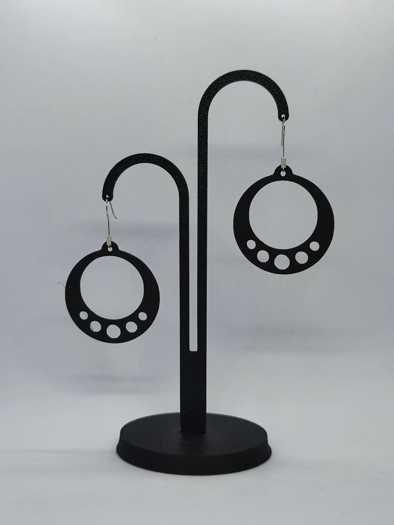 Pendientes Minimal Moon view 2