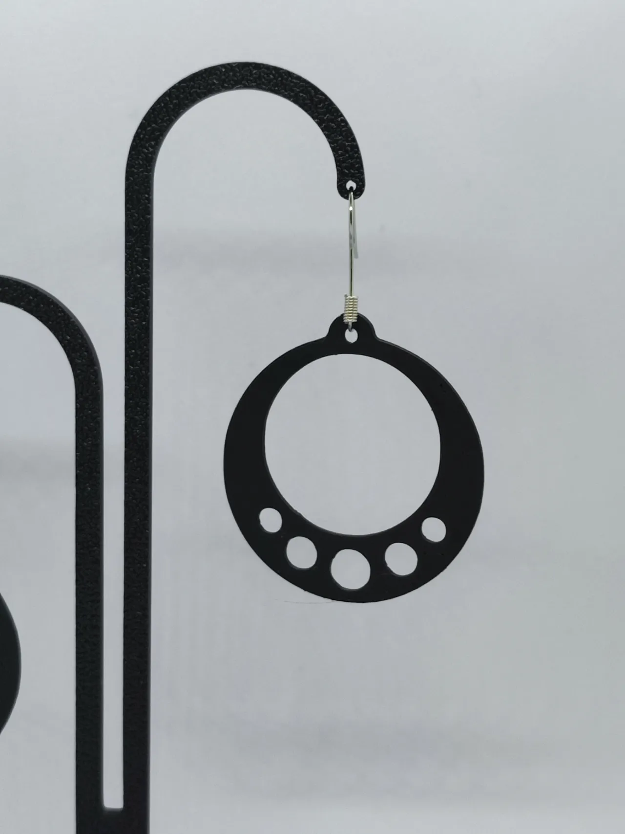 Pendientes Minimal Moon view 4