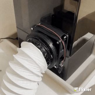 Elegoo Saturn 3 ultra - Ventilator hose adapter