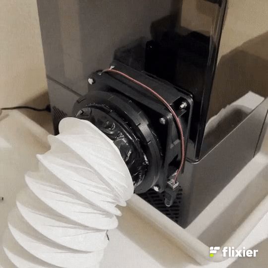 Elegoo Saturn 3 ultra - Ventilator hose adapter