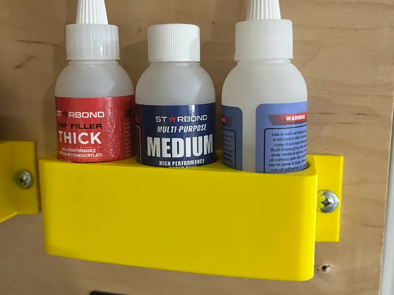 Starbond CA Glue Bottle Holder