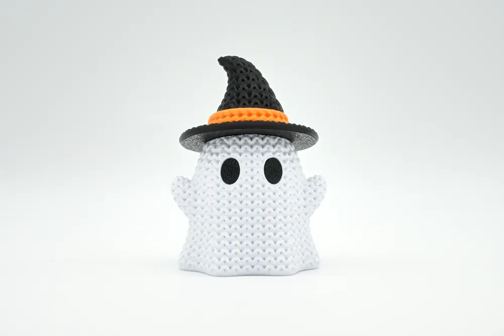 Knitted Witch Ghost - Halloween - Free 3D Print Model - MakerWorld