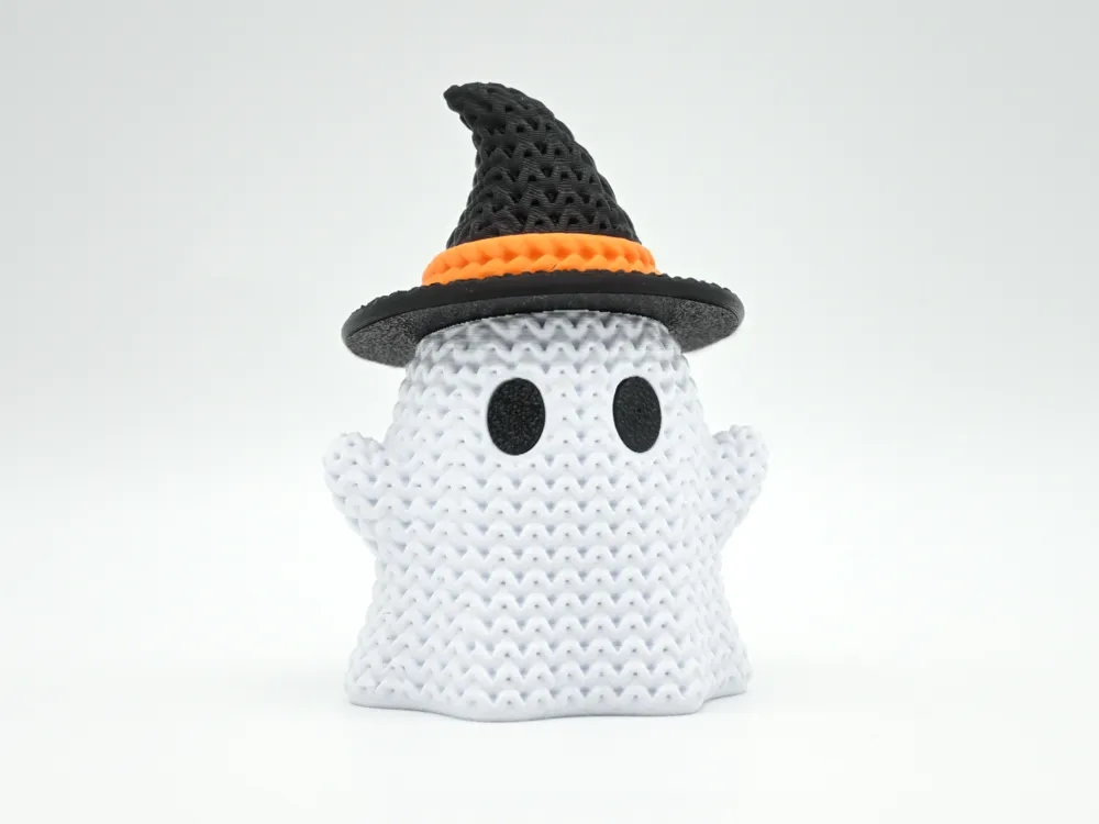 Knitted Witch Ghost - Halloween - Free 3D Print Model - MakerWorld