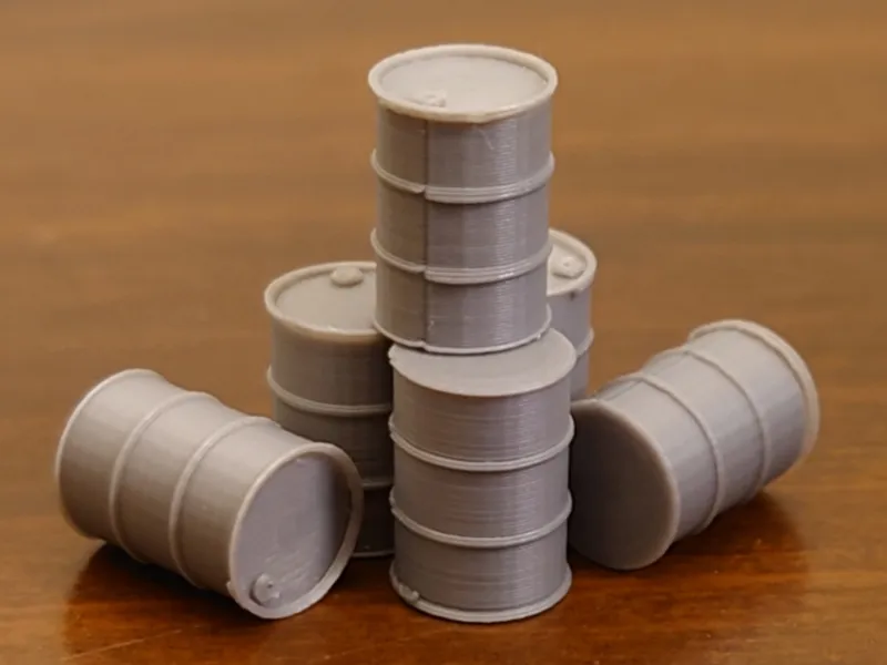 HO Scale 55 Gallon Drum