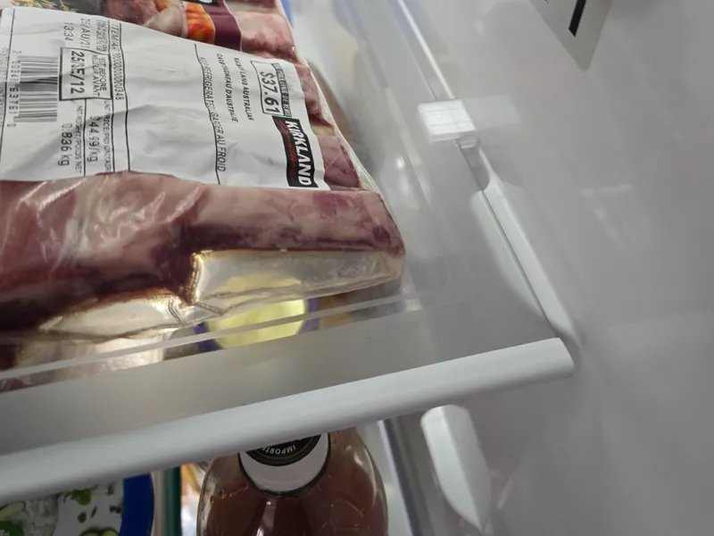 Whirlpool fridge shelf safety spacer