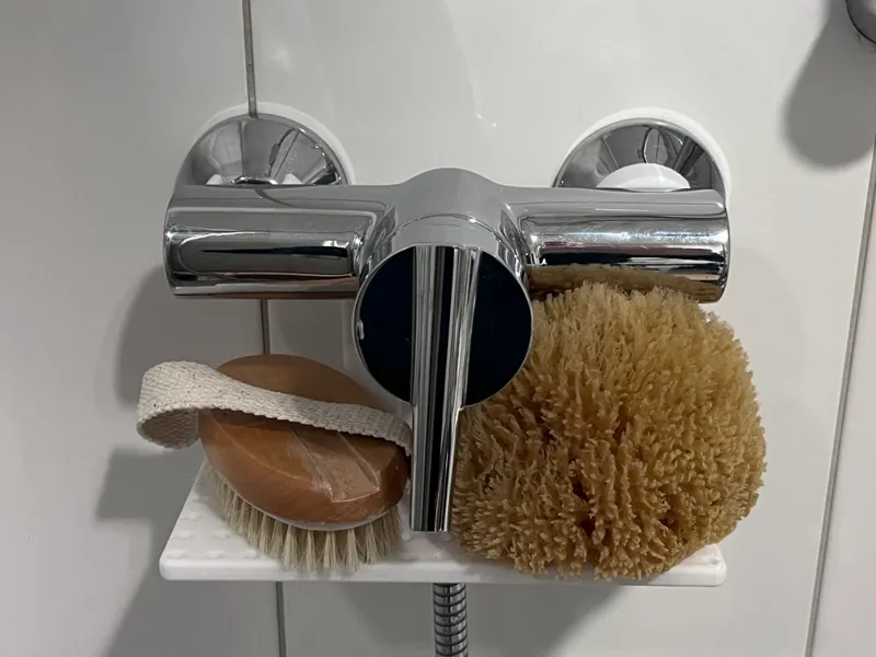 Schwammablage für Dusche (Aufputz-Armatur)