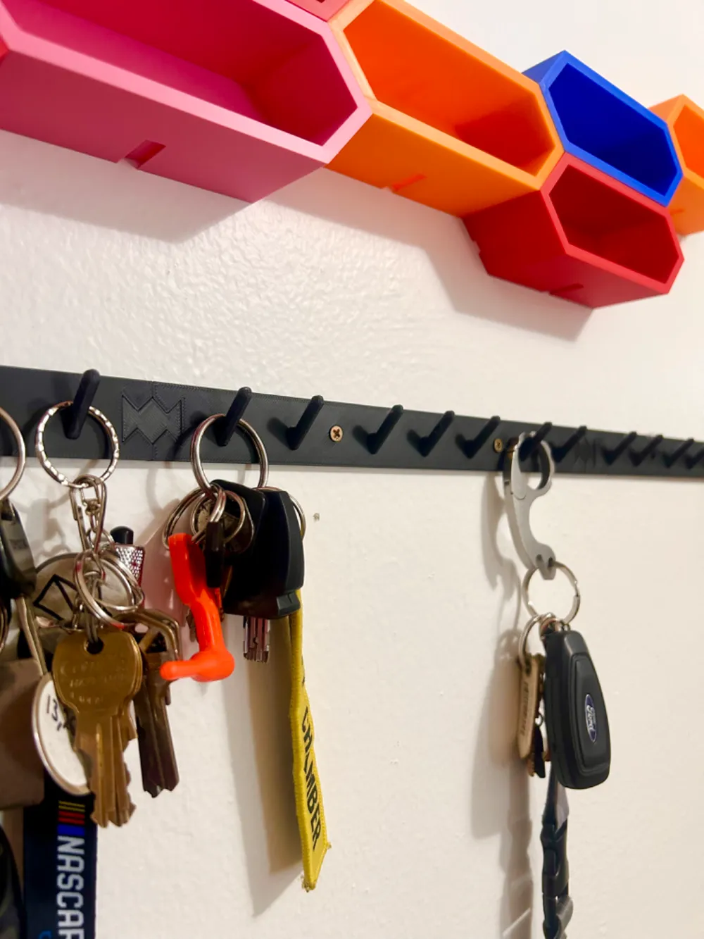 Extendable Key Rack/Holder - Free 3D Print Model - MakerWorld