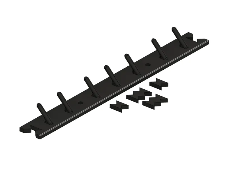 Extendable Key Rack/Holder