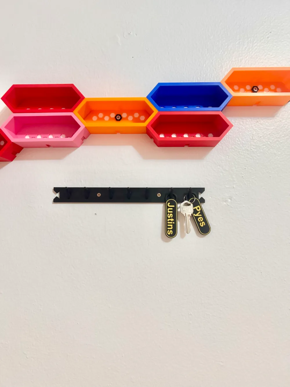 Extendable Key Rack/Holder - Free 3D Print Model - MakerWorld