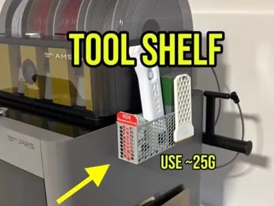 P2S Tool Shelf – Fix Your Desk Mess!