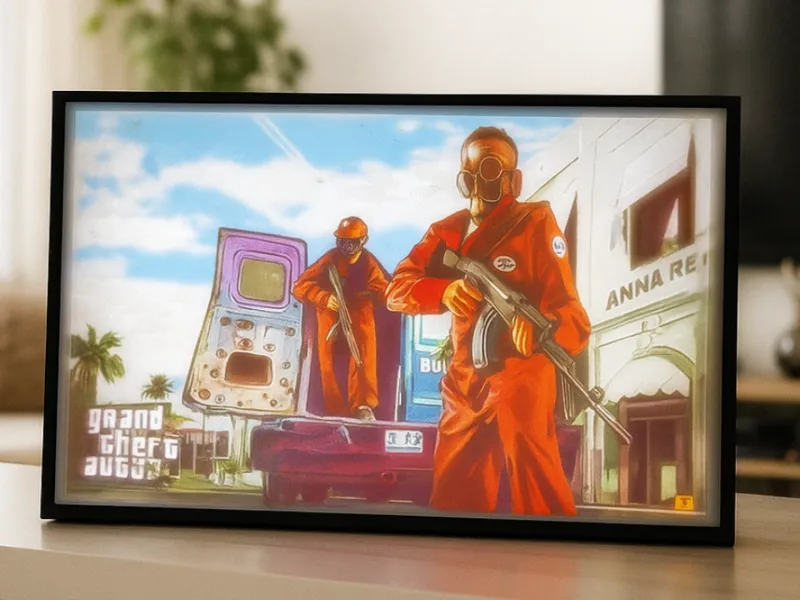 GTA V Haist Wallpaper Lithophane
