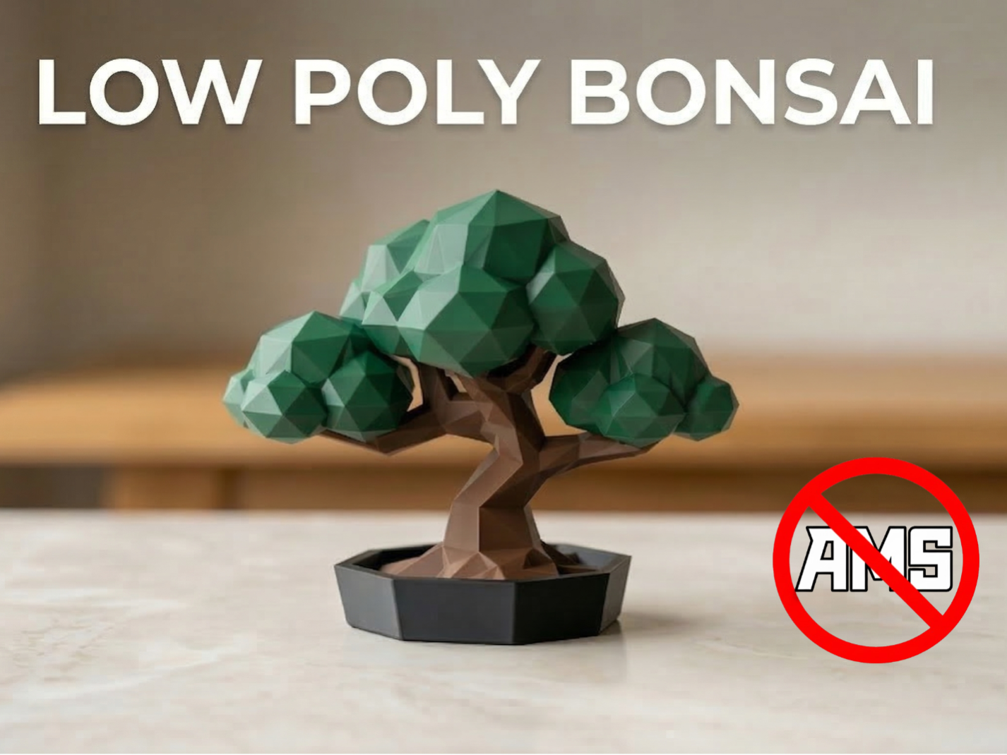 Low Poly Bonsai