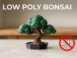 Low Poly Bonsai (NO AMS File Available)