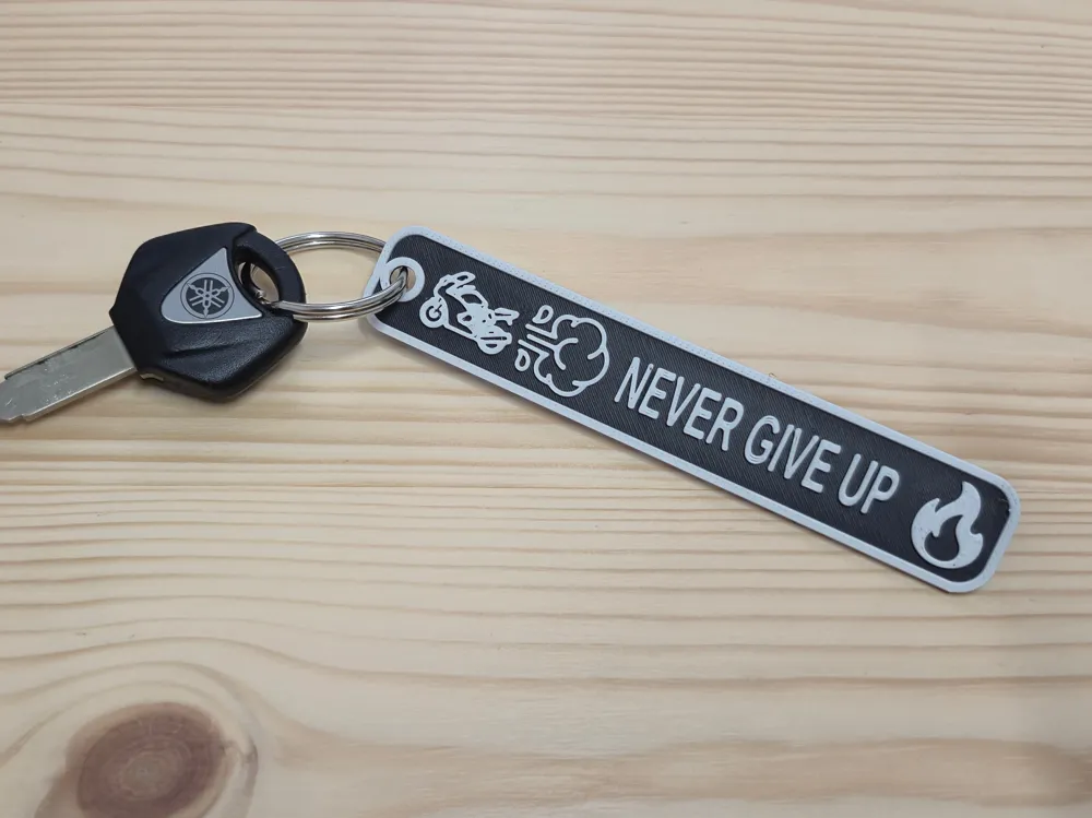 Customizable Key Label - No AMS Required - Free 3D Print Model - MakerWorld