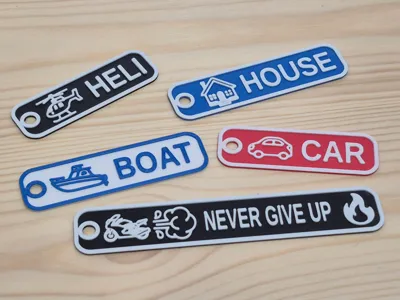 Customizable Key Label - No AMS Required