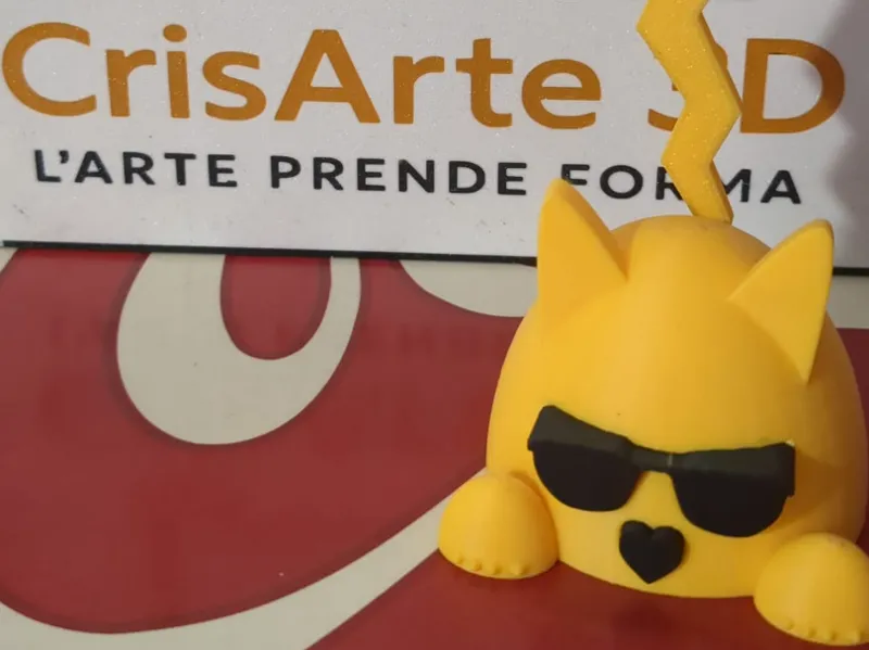 gatto sole porta spazzolini e altro