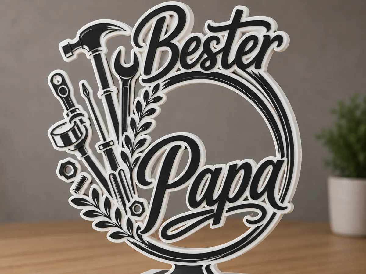 Dad Deco DIY King - Free 3D Print Model - MakerWorld