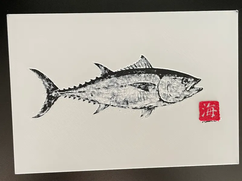 gyotaku tuna