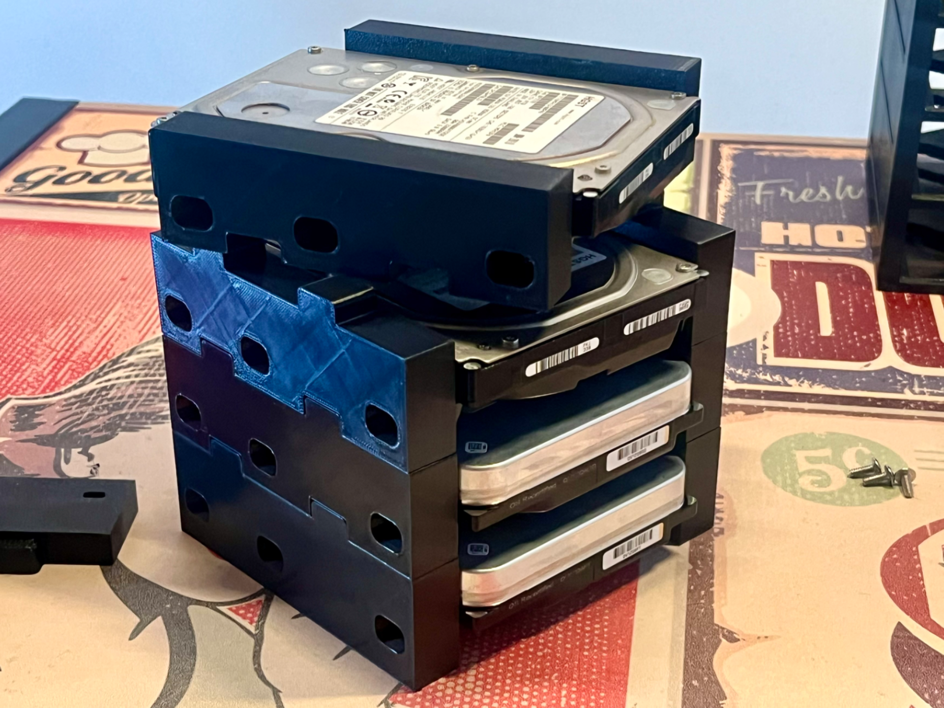 HDD Silence Stack - Modular Anti-Vibration TPU 