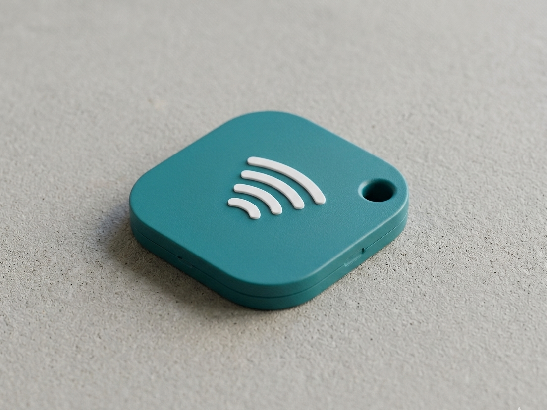Smart NFC Keychain - Minimalist & Customizable