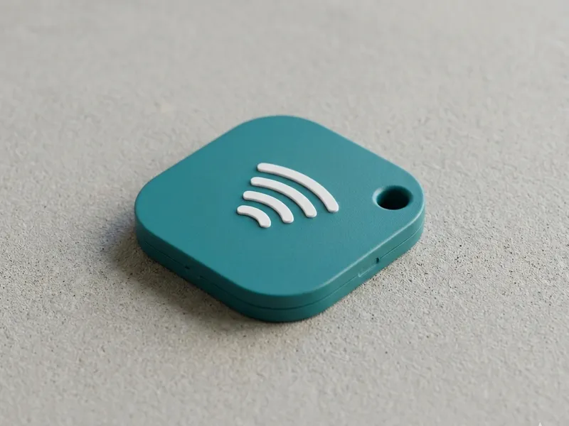 Smart NFC Keychain - Minimalist & Customizable