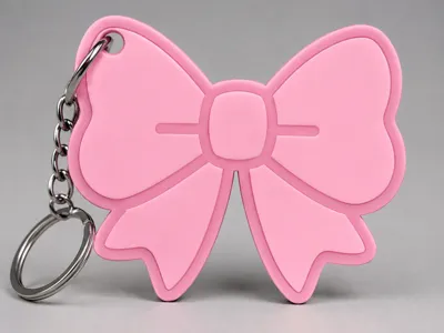 Bow Keychain | AMS | No Supports