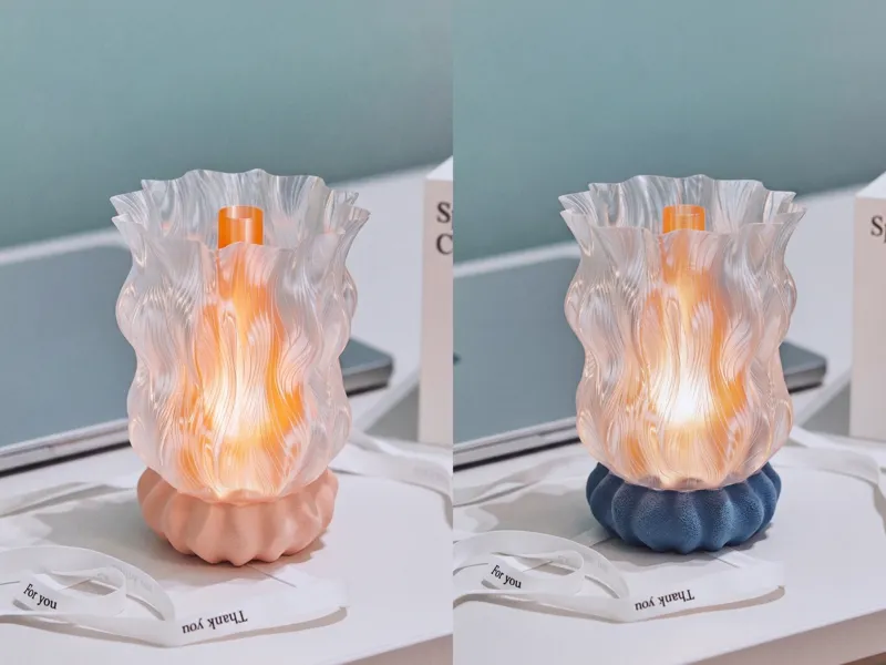 Mossglow Lite Lamp – Compact Organic LED Decor