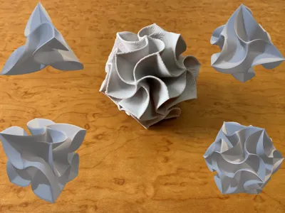 Spidron - Platonic Solid