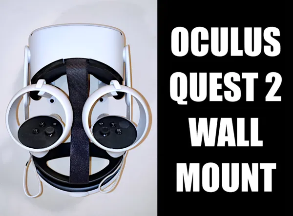 Support mural pour casque Meta Quest 2 / Oculus
