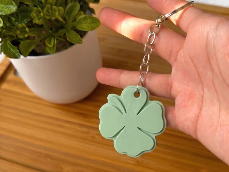 4 Leaf Clover Keychain